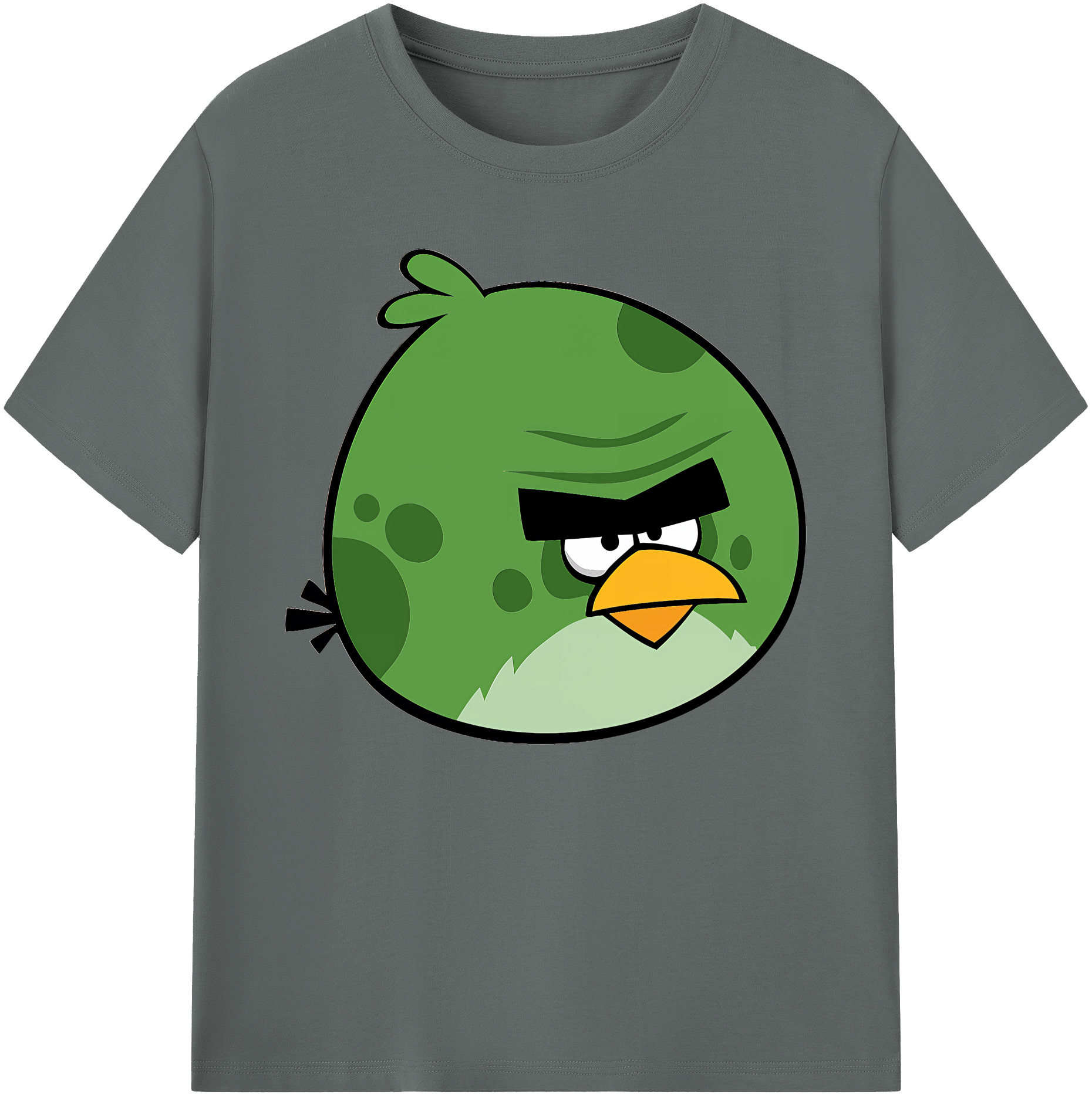 （画像用） Angry Birds アングリーバード 綿100％ メンズ半袖Tシャツ｜肌触りやわらか＆通気性